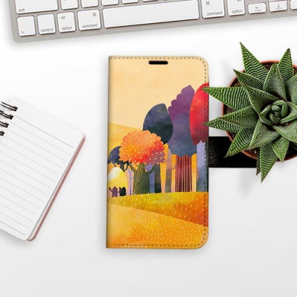 Kryt na mobil iSaprio flip puzdro Autumn Forest na Xiaomi Redmi Note 8 Pro ...