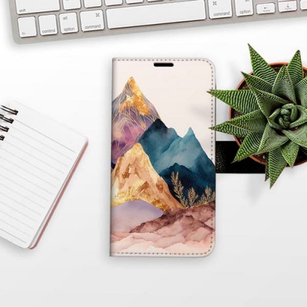Kryt na mobil iSaprio flip puzdro Beautiful Mountains na Xiaomi Redmi Note 8 Pro ...