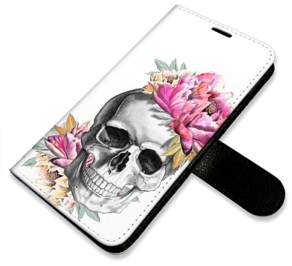 Kryt na mobil iSaprio flip puzdro Crazy Skull pre Xiaomi Redmi Note 8 Pro ...