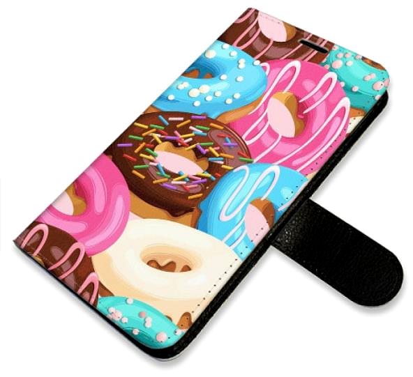 Kryt na mobil iSaprio flip puzdro Donuts Pattern 02 pre Xiaomi Redmi Note 9 Pro/Note 9S ...