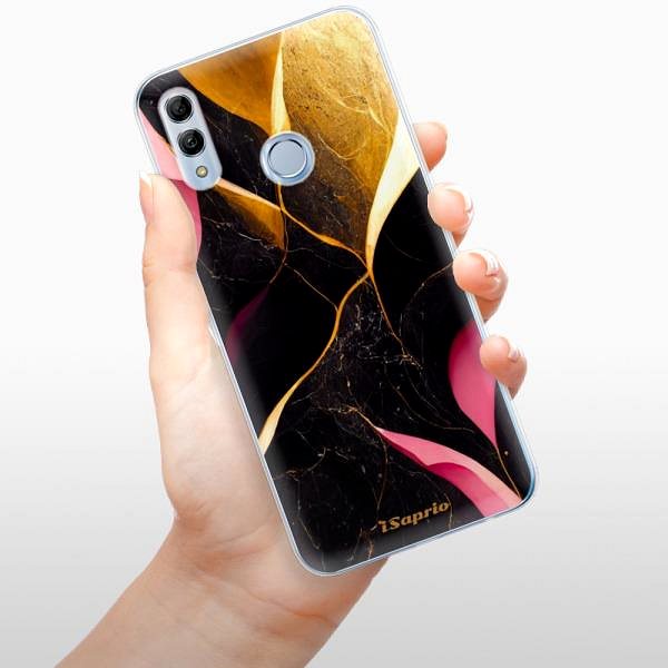 Kryt na mobil iSaprio Gold Pink Marble pre Honor 10 Lite ...