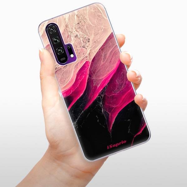 Kryt na mobil iSaprio Black and Pink na Honor 20 Pro ...