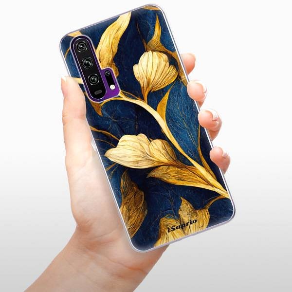 Kryt na mobil iSaprio Gold Leaves pre Honor 20 Pro ...