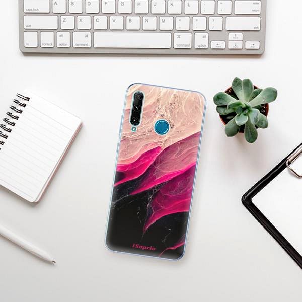 Kryt na mobil iSaprio Black and Pink pro Honor 20e ...