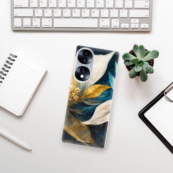 Kryt na mobil iSaprio Gold Petals pro Honor 70 ...