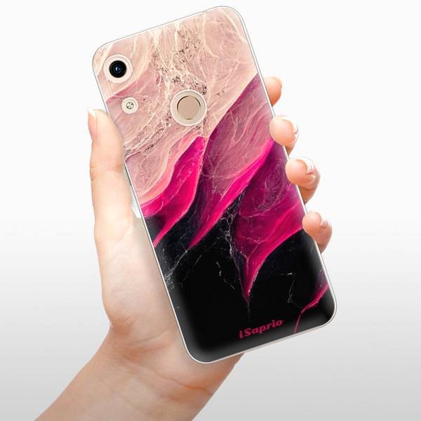 Kryt na mobil iSaprio Black and Pink na Honor 8A ...
