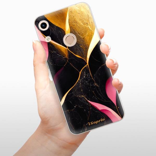 Kryt na mobil iSaprio Gold Pink Marble na Honor 8A ...