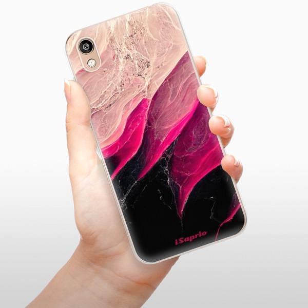 Kryt na mobil iSaprio Black and Pink pre Honor 8S ...