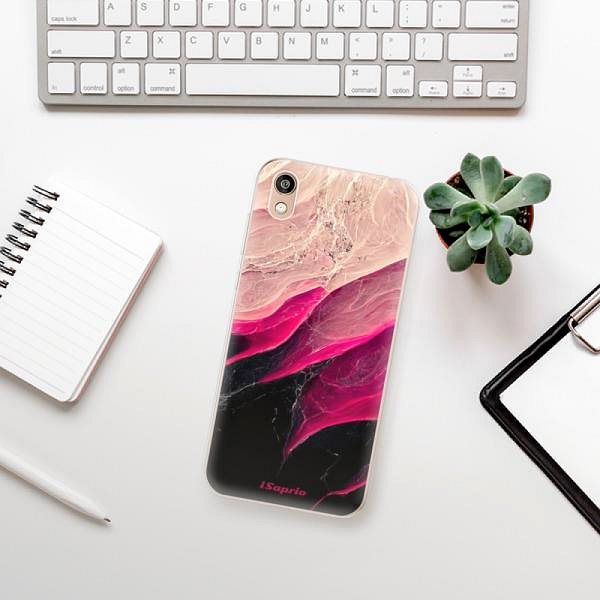 Kryt na mobil iSaprio Black and Pink pre Honor 8S ...