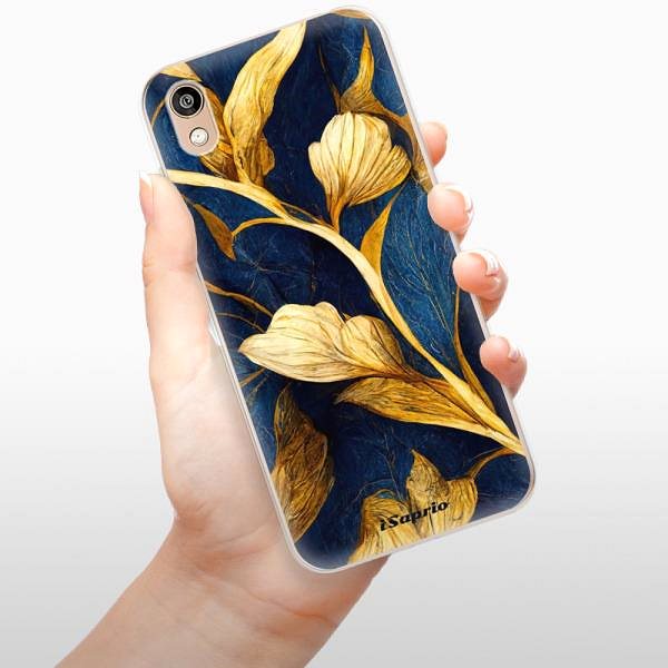 Kryt na mobil iSaprio Gold Leaves pre Honor 8S ...