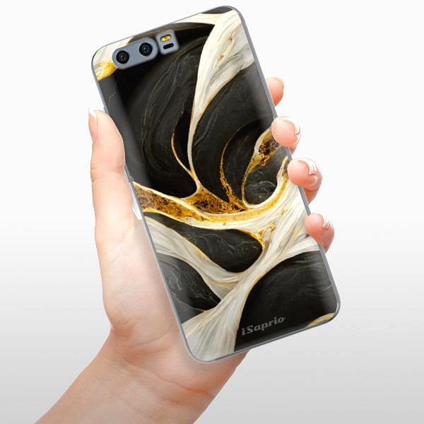 Kryt na mobil iSaprio Black and Gold pre Honor 9 ...
