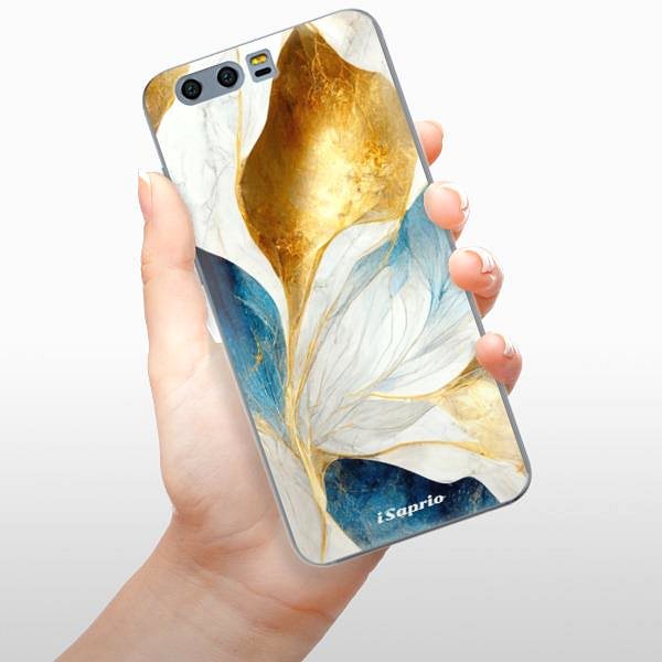 Kryt na mobil iSaprio Blue Leaves na Honor 9 ...
