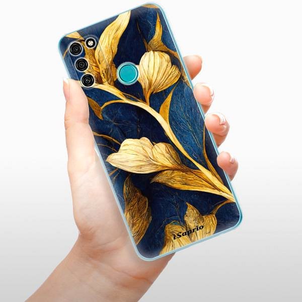 Kryt na mobil iSaprio Gold Leaves pre Honor 9A ...