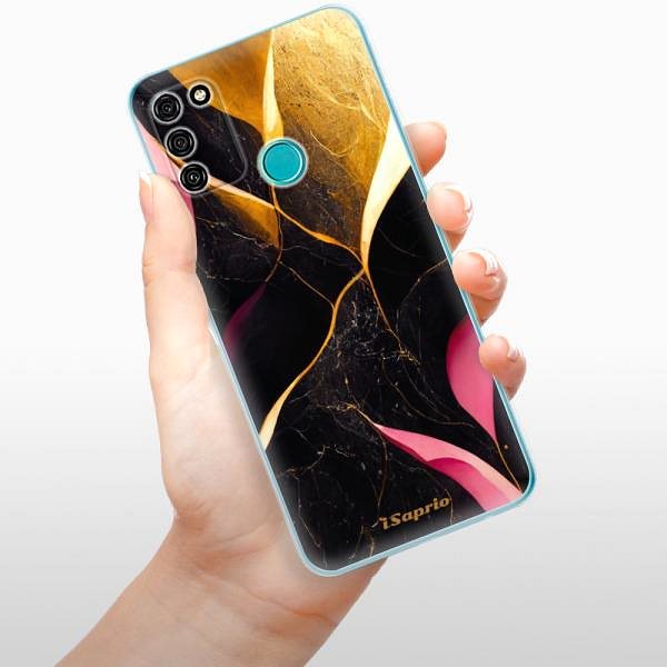 Kryt na mobil iSaprio Gold Pink Marble na Honor 9A ...