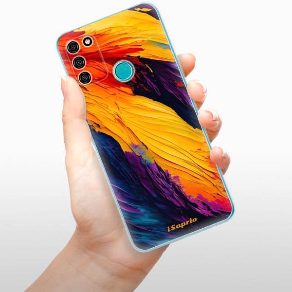 Kryt na mobil iSaprio Orange Paint pre Honor 9A ...