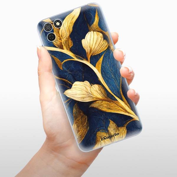 Kryt na mobil iSaprio Gold Leaves na Honor 9S ...