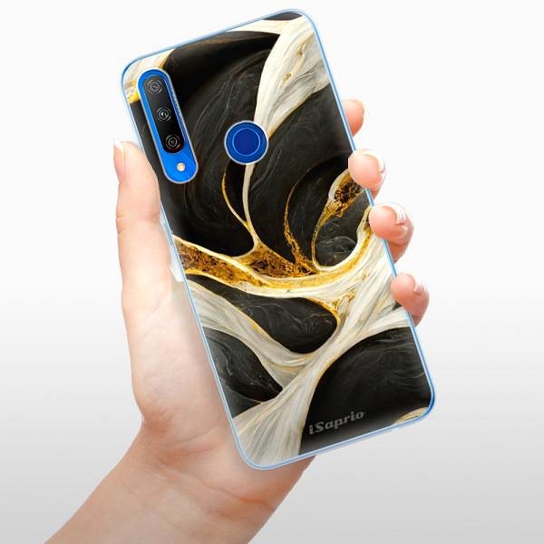Kryt na mobil iSaprio Black and Gold pre Honor 9X ...