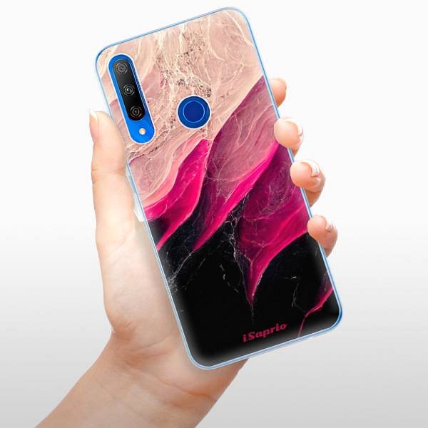 Kryt na mobil iSaprio Black and Pink pre Honor 9X ...