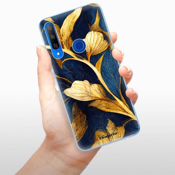 Kryt na mobil iSaprio Gold Leaves na Honor 9X ...