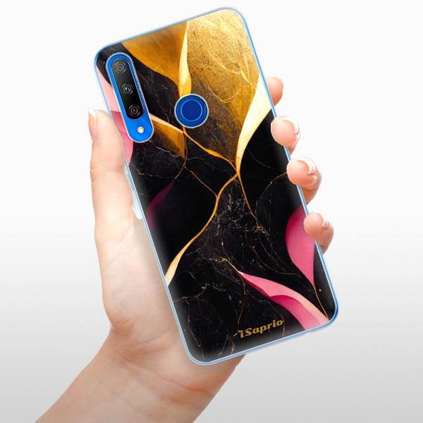 Kryt na mobil iSaprio Gold Pink Marble na Honor 9X ...