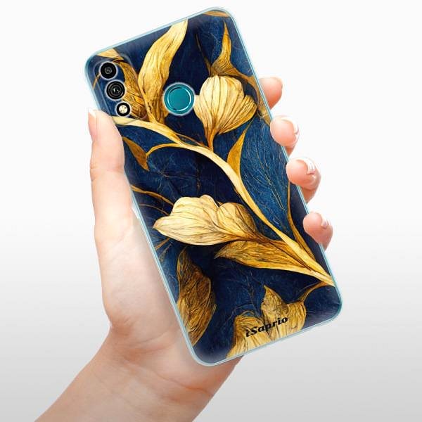Kryt na mobil iSaprio Gold Leaves na Honor 9X Lite ...
