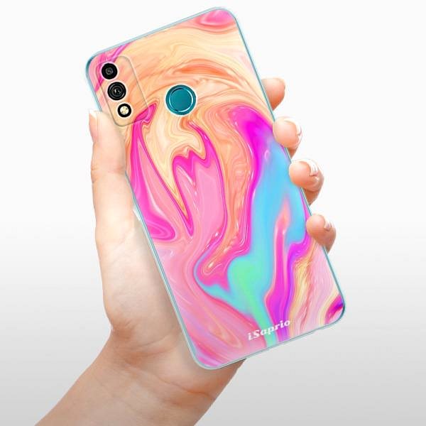 Kryt na mobil iSaprio Orange Liquid pre Honor 9X Lite ...