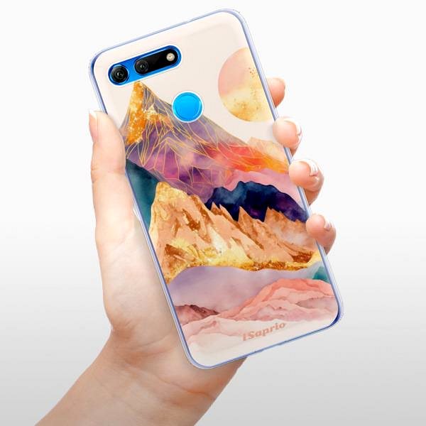 Kryt na mobil iSaprio Abstract Mountains pro Honor View 20 ...