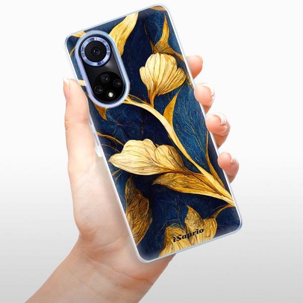 Kryt na mobil iSaprio Gold Leaves na Huawei Nova 9 ...