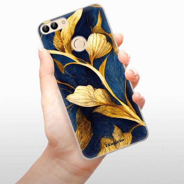 Kryt na mobil iSaprio Gold Leaves na Huawei P Smart ...