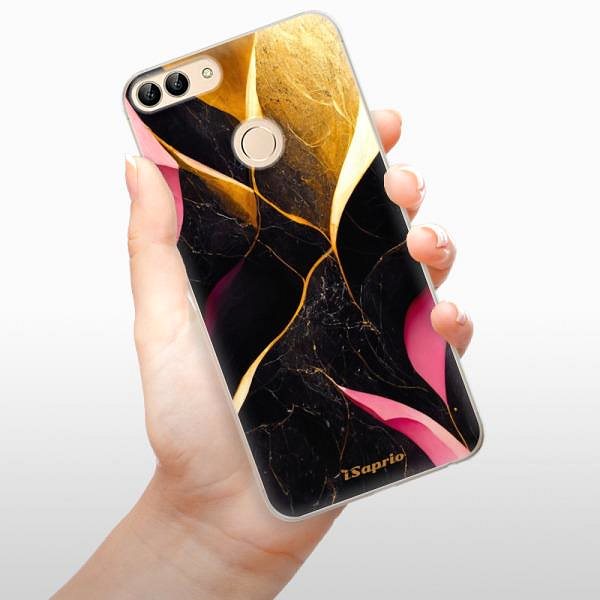 Kryt na mobil iSaprio Gold Pink Marble pre Huawei P Smart ...