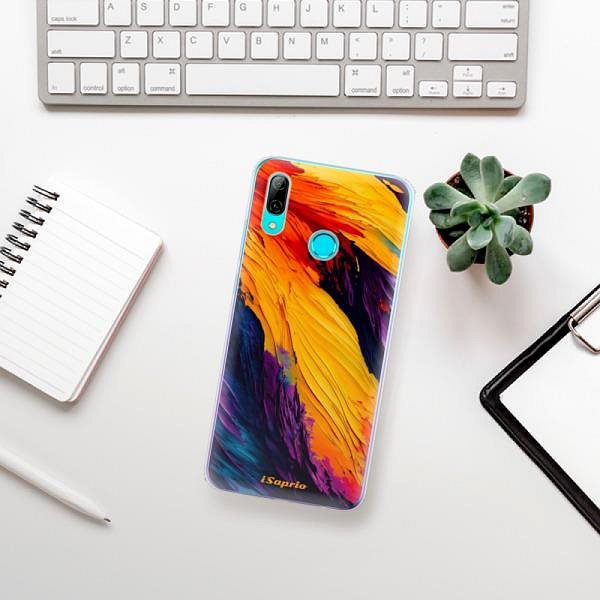 Kryt na mobil iSaprio Orange Paint pre Huawei P Smart 2019 ...