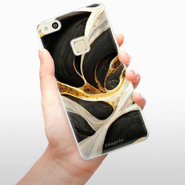 Kryt na mobil iSaprio Black and Gold pre Huawei P10 Lite ...