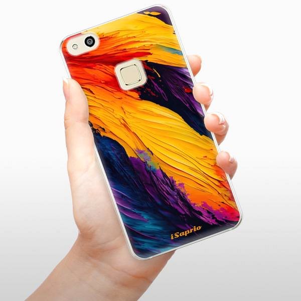 Kryt na mobil iSaprio Orange Paint pre Huawei P10 Lite ...