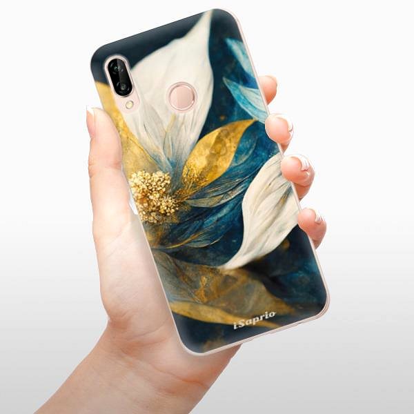 Kryt na mobil iSaprio Gold Petals pre Huawei P20 Lite ...