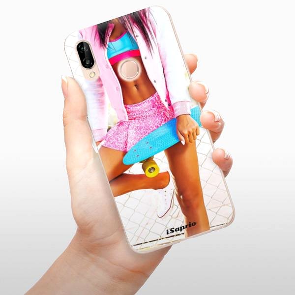 Kryt na mobil iSaprio Skate girl 01 na Huawei P20 Lite ...