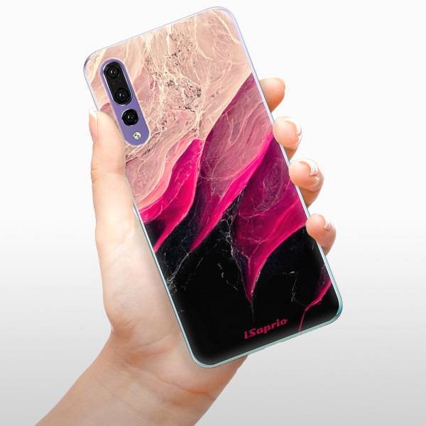 Kryt na mobil iSaprio Black and Pink pre Huawei P20 Pro ...