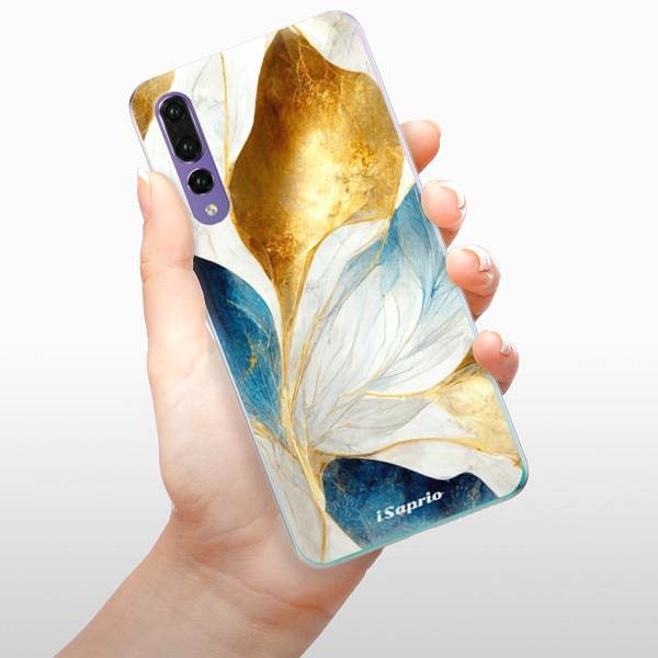 Kryt na mobil iSaprio Blue Leaves pre Huawei P20 Pro ...
