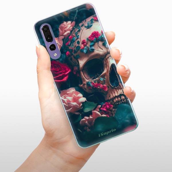 Kryt na mobil iSaprio Skull in Roses pre Huawei P20 Pro ...
