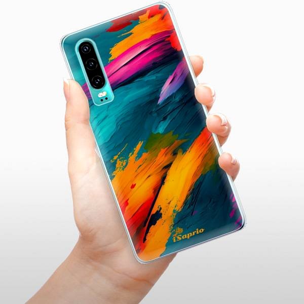 Kryt na mobil iSaprio Blue Paint na Huawei P30 ...