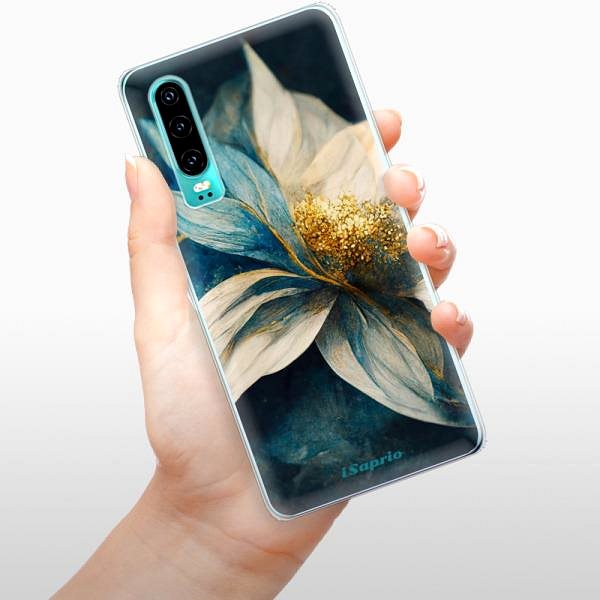 Kryt na mobil iSaprio Blue Petals na Huawei P30 ...