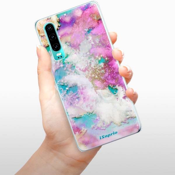Kryt na mobil iSaprio Galactic Paper pre Huawei P30 ...