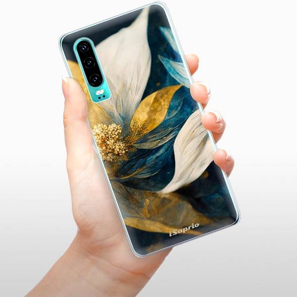 Kryt na mobil iSaprio Gold Petals pre Huawei P30 ...