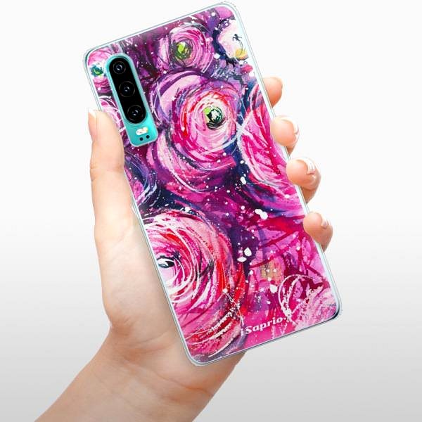 Kryt na mobil iSaprio Pink Bouquet pre Huawei P30 ...
