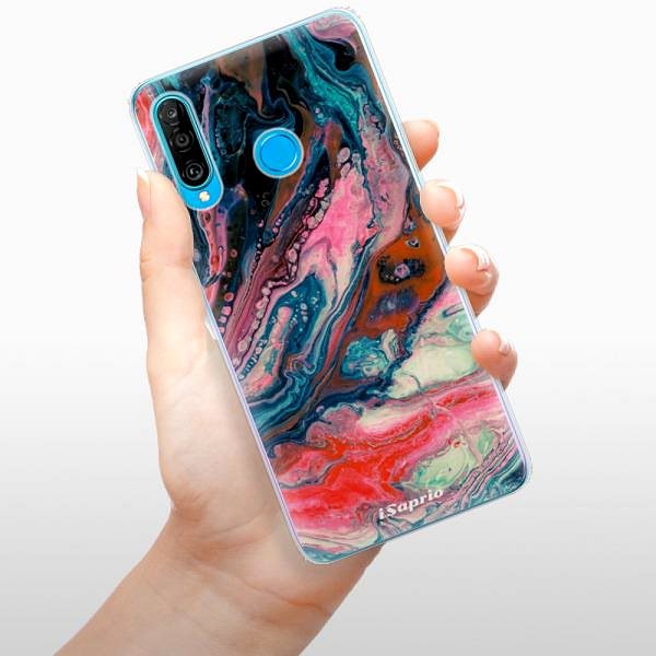 Kryt na mobil iSaprio Abstract Paint 01 na Huawei P30 Lite ...