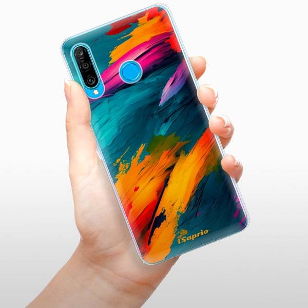 Kryt na mobil iSaprio Blue Paint na Huawei P30 Lite ...