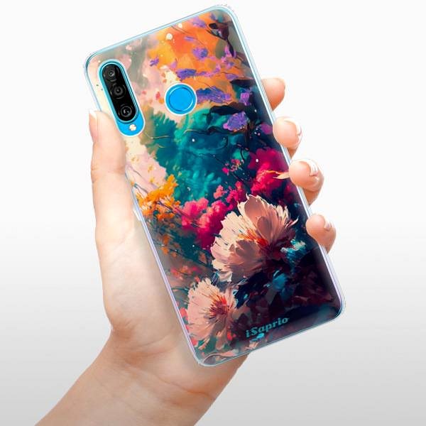 Kryt na mobil iSaprio Flower Design pre Huawei P30 Lite ...