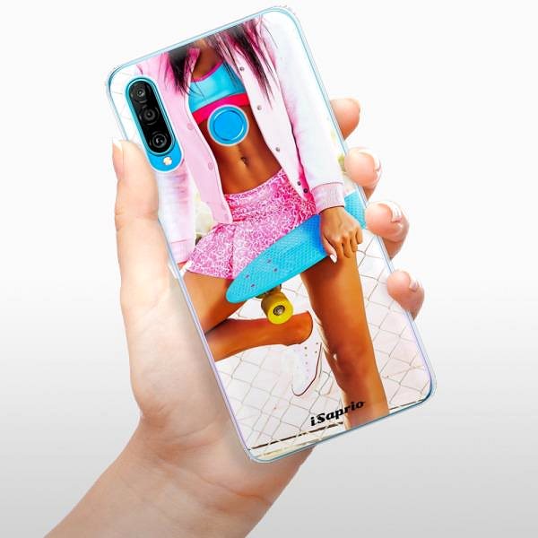 Kryt na mobil iSaprio Skate girl 01 pre Huawei P30 Lite ...