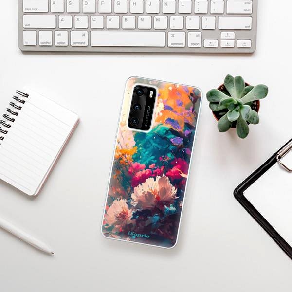 Kryt na mobil iSaprio Flower Design na Huawei P40 ...