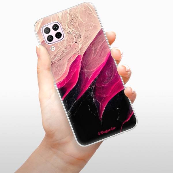 Kryt na mobil iSaprio Black and Pink na Huawei P40 Lite ...