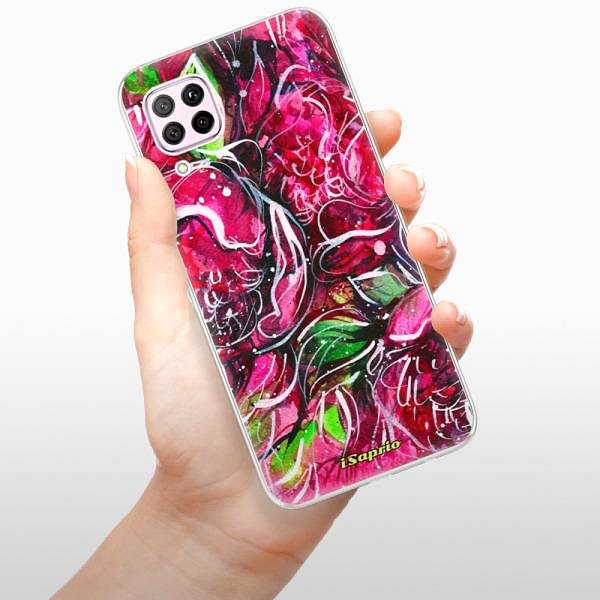 Kryt na mobil iSaprio Burgundy na Huawei P40 Lite ...
